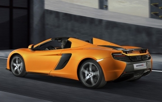 Luxury car rental in italy McLaren 650 S Roadster